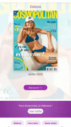 Cosmopolitan Magazine France screenshot