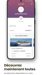 Costa Croisières screenshot