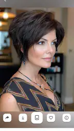 Coupe de cheveux courte femme screenshot