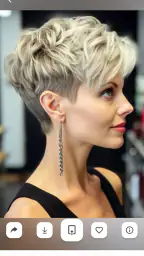 Coupe de cheveux courte femme screenshot