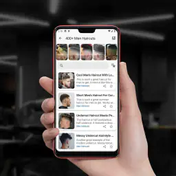 Coupe de cheveux pour hommes screenshot