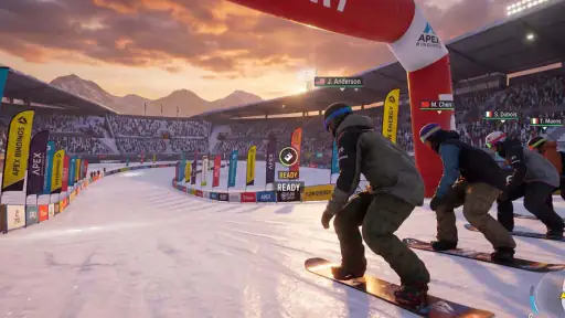 Course de skateboard descente screenshot