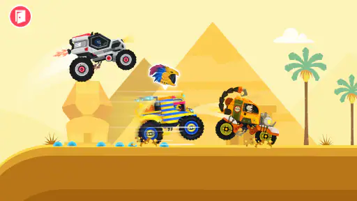 Course monster trucks enfants screenshot