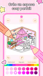 Cozy Home: Comfy Coloring Book screenshot