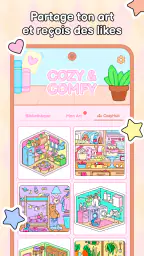 Cozy Home: Comfy Coloring Book screenshot