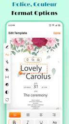 Créateur Carte Mariage screenshot