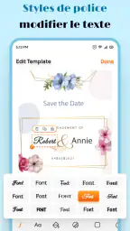 Créateur Carte Mariage screenshot