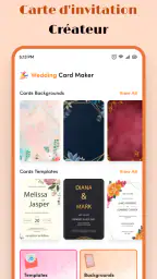 Créateur Carte Mariage screenshot