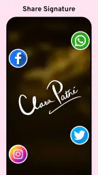 Créateur de Signature screenshot