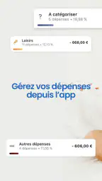 Crédit Mutuel, Banque en ligne screenshot