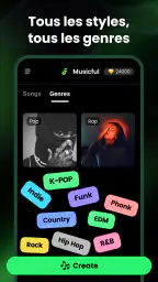 Créer Musique IA - Musicful screenshot