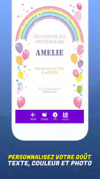Créer une carte d'invitation screenshot