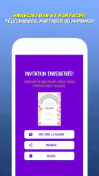 Créer une carte d'invitation screenshot