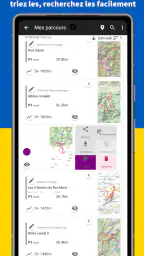 Créer vos parcours randonnées screenshot