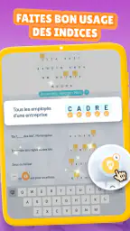 Crostic－Devinez les Mots Mélés screenshot