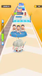 Crowd Champs: Jeu de course 3D screenshot