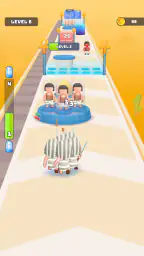 Crowd Champs: Jeu de course 3D screenshot