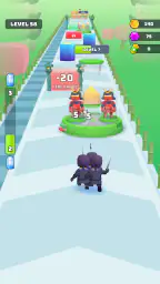 Crowd Champs: Jeu de course 3D screenshot