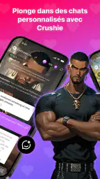Crushie AI: Chat & Compagnon screenshot