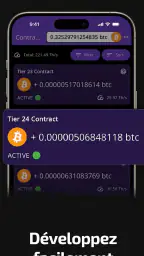 Minage Bitcoin (Crypto-mineur) screenshot