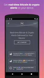 Cryptocurrency Alerting screenshot