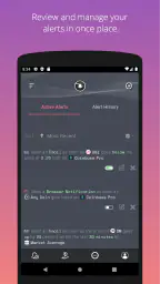 Cryptocurrency Alerting screenshot