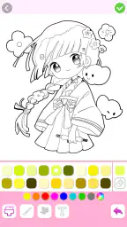 Cute Drawing : Anime Color Fan screenshot