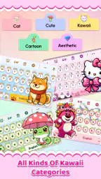 Cute Keyboard: Clavier Emoji screenshot