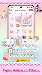 Cute Keyboard: Clavier Emoji screenshot