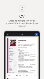 CV.fr : CV designer en ligne screenshot