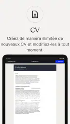 CV.fr : CV designer en ligne screenshot