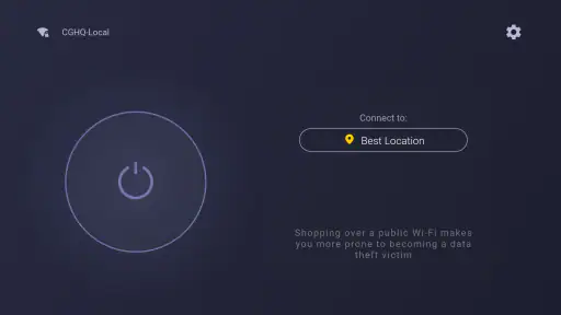 CyberGhost VPN : sécurité WiFI screenshot