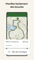 Cyclers: GPS vélo & Carte screenshot