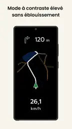 Cyclers: GPS vélo & Carte screenshot