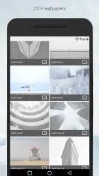 Dark Void Pro - Black Icons screenshot