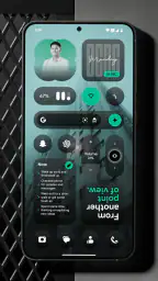 DarkGlass Widgets screenshot