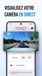 Dash cam: Dashcam screenshot