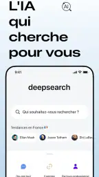 Deepsearch AI Search Assistant screenshot