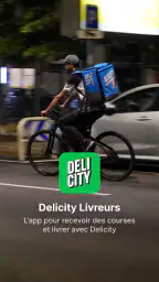 Delicity Livreurs screenshot