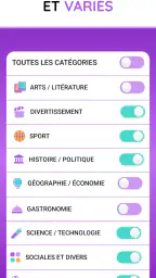 Devineuf: Jeu de Soirée Trivia screenshot