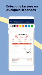 Devis-Facture: Créer devis PDF screenshot