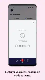 Dicte: Assistant IA réunions screenshot