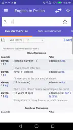 Dictionnaire Anglais-F WordRef screenshot