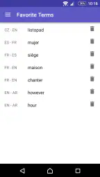 Dictionnaire Anglais-F WordRef screenshot