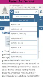 Dictionnaire de l’Académie screenshot