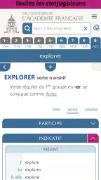Dictionnaire de l’Académie screenshot