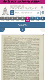 Dictionnaire de l’Académie screenshot