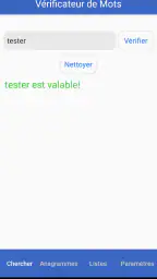 Dictionnaire de Scrabble screenshot