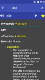 Dictionnaire Français screenshot