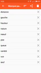 Dictionnaire Français screenshot